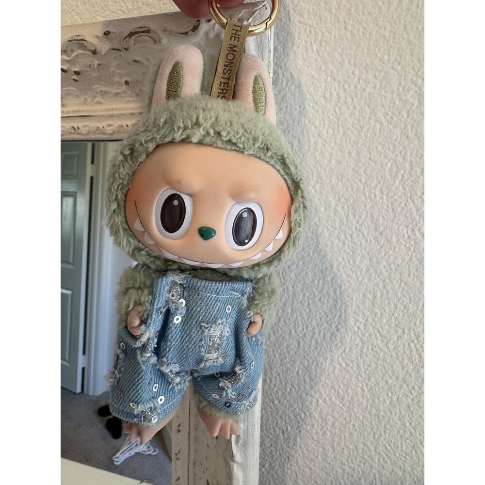 POP MART Labubu Keychain Plush Kasing Lung